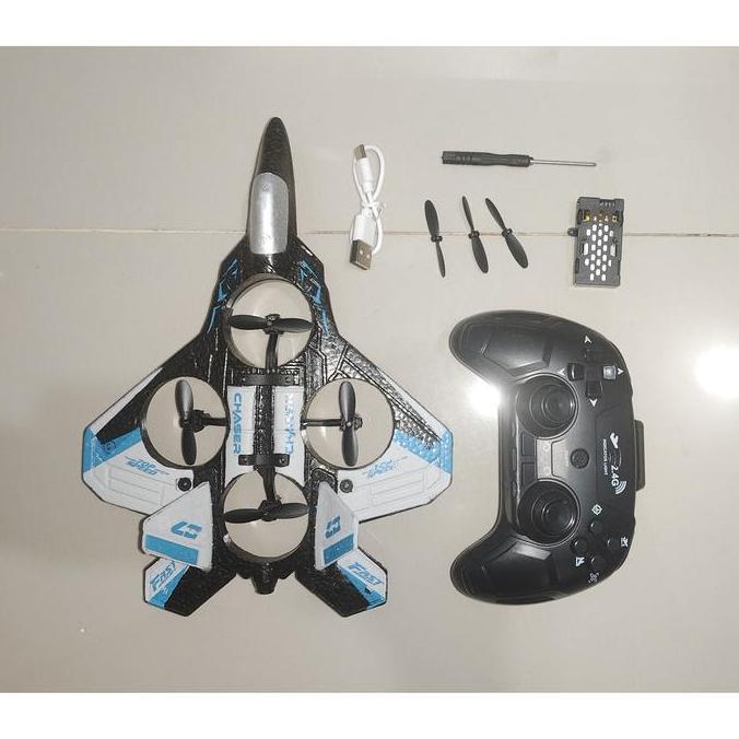 DIAMBU FIGHTERS Mainan Anak Pesawat Drone Quadcopter Jet tempur