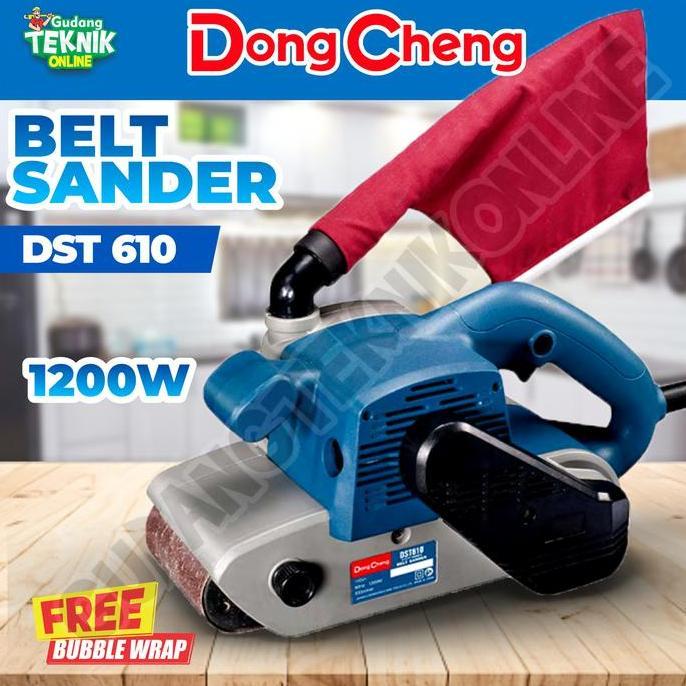 TREBA Mesin Amplas TANK DONGCHENG DST610 / Mesin Amplas Belt Sander DST 610 - Mesin Amplas Tank Fini