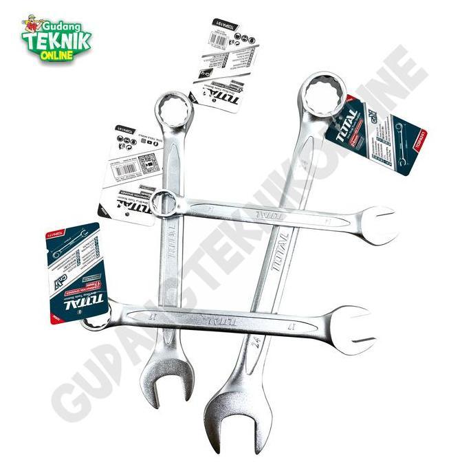 VIST TOTAL Kunci RIng Pas 14mm 17mm 19mm 24mm TOTAL Kunci Pas Ring 14 17 mm