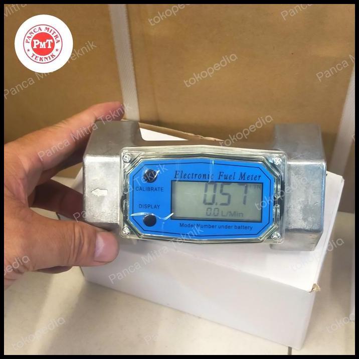 BEST DEAL FLOWMETER 1" INCH DISPLAY LCD DIGITAL / FLOWMETER DIGITAL TUBING 