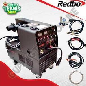 TREBA Mesin Las MIG 15kg NBC-200S REDBO PRO / Mesin Las Listrik MIG MMA NBC 200S - Mesin Travo Trafo