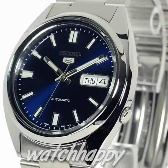 Terlaris Jam Tangan Pria Seiko 5 Snxs77K1 Original Blue Dial Garansi Bestseller