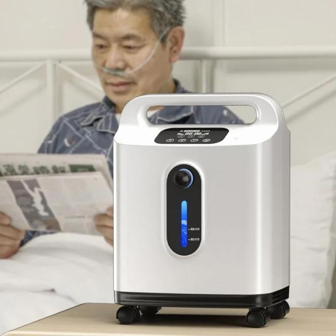 NOICHERS Konsentrator Oksigen Portable Oxygen Concentrator 8L