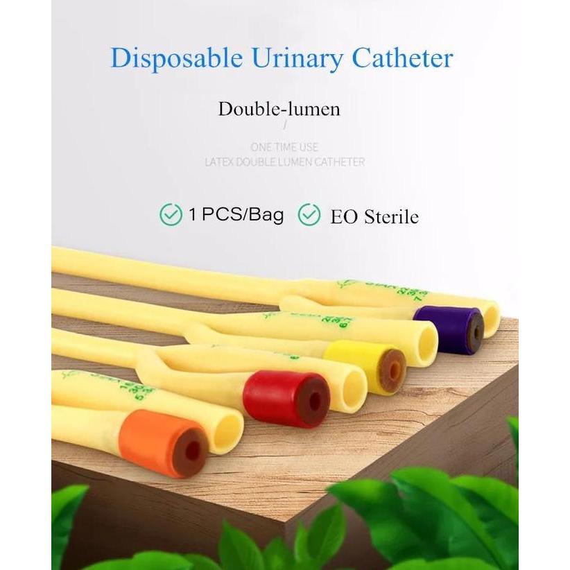 NOICHERS Selang Kateter Urethral Catheter Foley 2 Way Latex Disposable