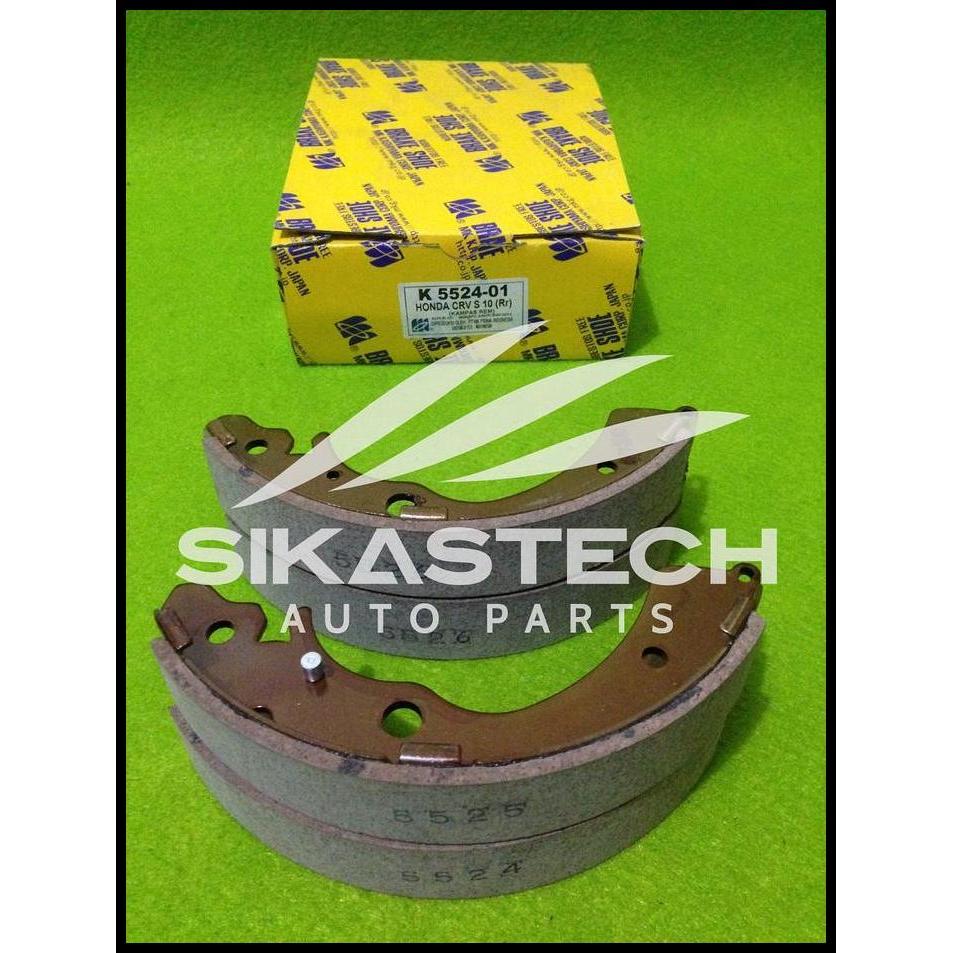 HOT DEAL MK KASHIYAMA 43153-S10-A01 SET REAR BRAKE SHOE KIT / KAMPAS REM TROMOL SEPATU RODA BELAKANG