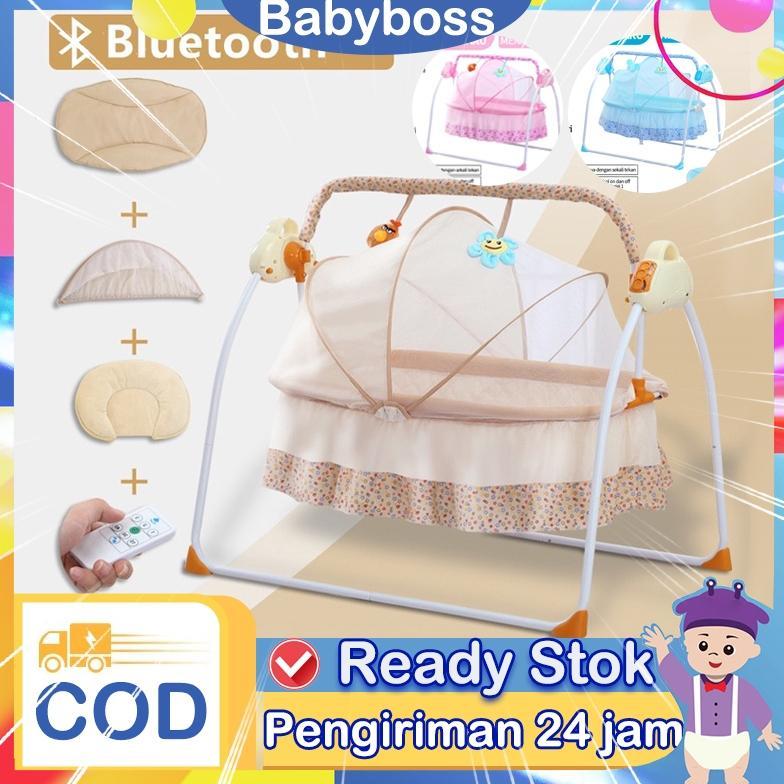 Ayunan Bayi Otomatis  Ayunan Bayi listrik berusia 0-3 tahun Dapat dilipat Multi-fungsi elektrik box 