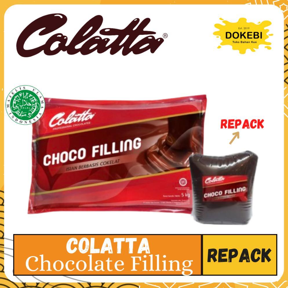 Stockready Colatta Coklat Filling Repack 200G - Filling Coklat - Selai Coklat