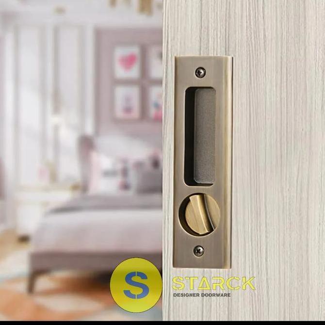 Antimateri- Kunci Handel Pintu Kayu Geser Aluminium Sliding Lipat Folding Door