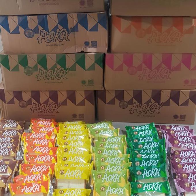 ROTI VIRAL AOKA KARTON 60 PCS