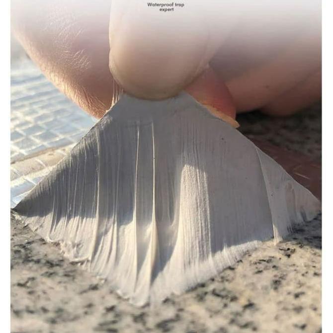 Potere- Lakban Anti Bocor Alumunium Foil Waterproof Tape 20 Cm X 10 Meter