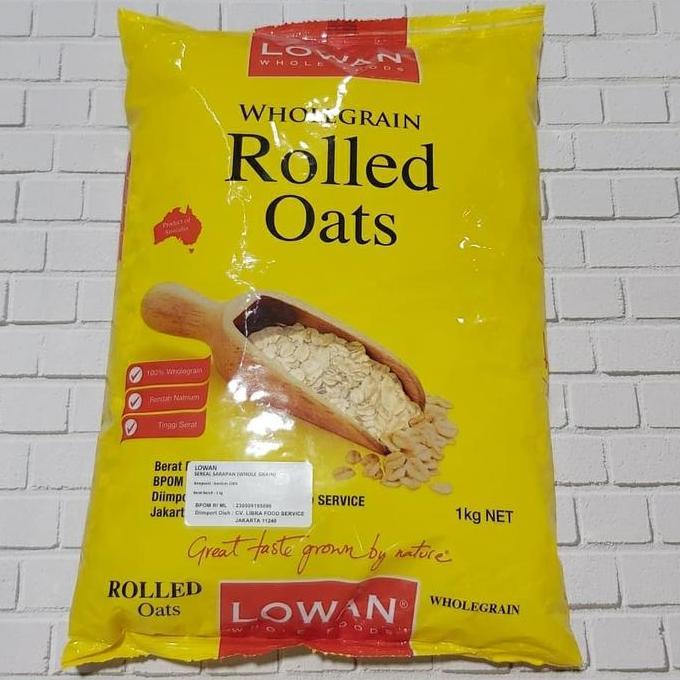 LOWAN ROLLED OATS / QUAKER / GANDUM