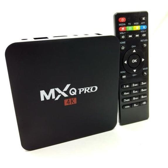 Android Tv Box Mxq-Pro 4K Smart Tv Box Media Player Fleco