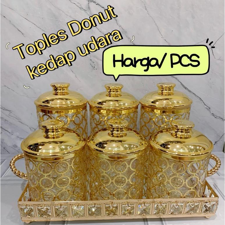 ARABIAN JAR TOPLES/PCS TOPLES AKRILIK KEDAP UDARA/ JAR ARAB ALA TURKI / TOPLES LEBARAN PENYIMPANAN G