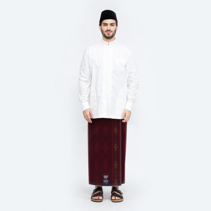 Sarung Bhs Classic Gold Motif C44 Dka Sj Merah 04