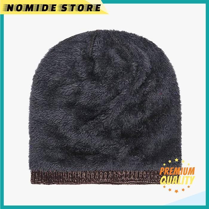 Bisa Cod - Topi Kupluk Beanie Hswboy Kupluk Wool Winter Kupluk Rajut Pria Wanita