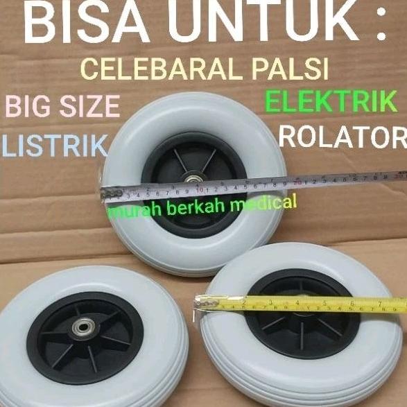 Ban mati depan kursi roda elektrik dan cp dll ukuran 20 cm  original murah