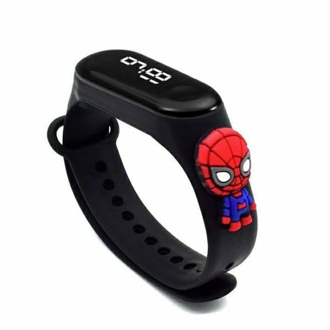 Bisa Cod - Jam Tangan Anak Laki Laki Cowok Digital Anti Air Jam Tangan Anak Laki Laki Karakter Super