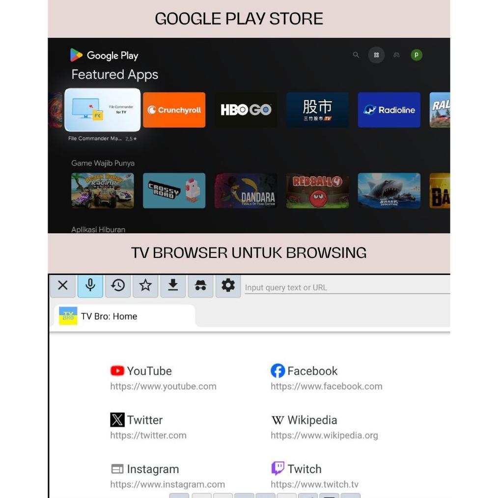 CUCI GUDANG Android TV Box V,5 Android 10 Google Certified