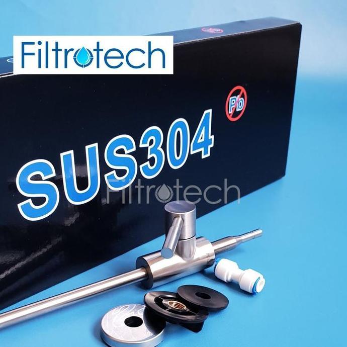 Cucina- Faucet Filter Ro Kran Angsa Stainless Sus 304 Premium Kran Ro