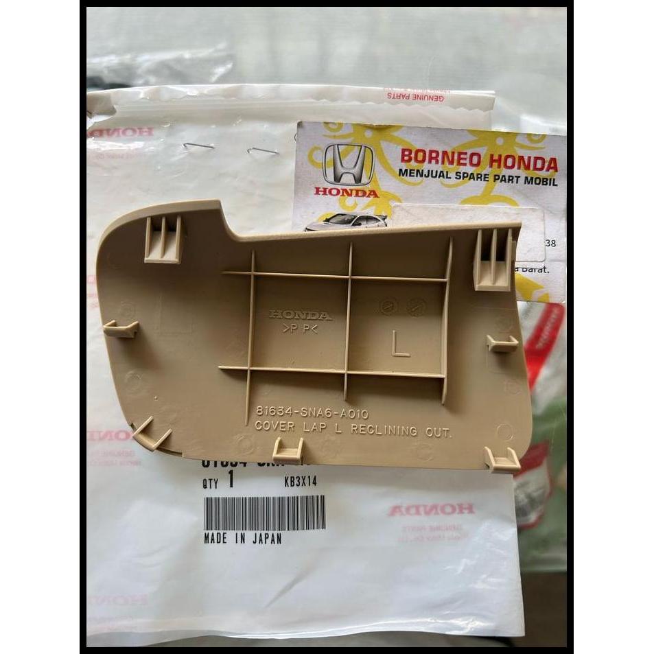 TERBARU TUTUP SAMPING BANGKU SEAT BELT JOK KURSI DEPAN CIVIC FD1 FD4 CRV GEN 3 RE1 RE3 2006 2007 200