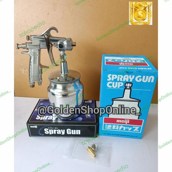 Kirimkirim- Spray Gun Meiji F110 Tabung Bawah Asli Jepang