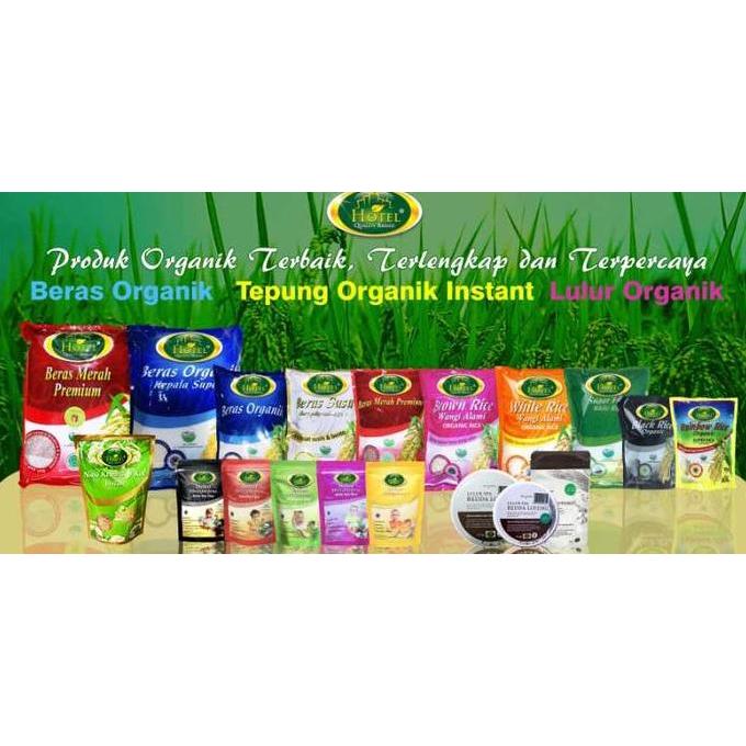 Beras Merah HOTEL 5kg - Beras Organik Merah HOTEL-Beras Merah Premium LJ