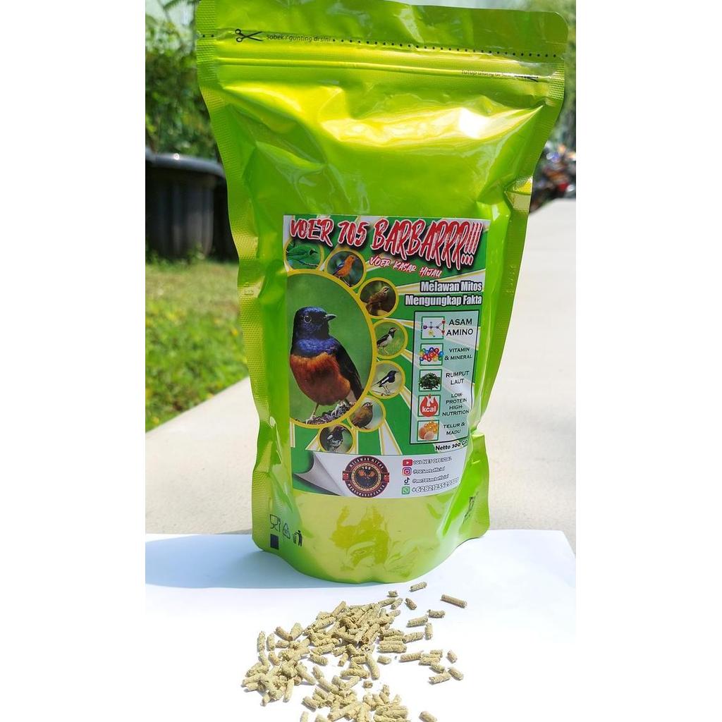 Fugl- Voer 705 Barbarrr Hijau (Protein 18)