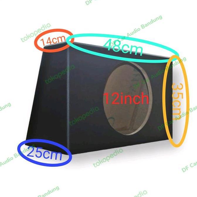 Box Subwoofer 12 inch Oscar