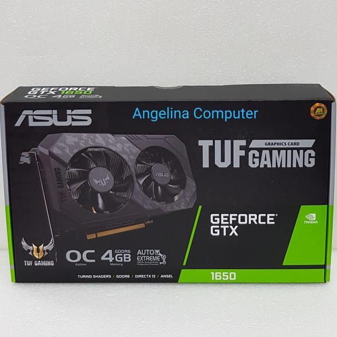 TERMURAH - VGA ASUS TUF GTX1650 O4GD6-P-GAMING / GTX 1650