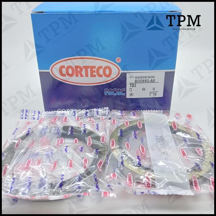 GRATIS ONGKIR SEAL RODA DEPAN COLT DIESEL PS120 / PS135 / CANTER PS125 TB2 72X94X10 (BDD693-A0) NOK 