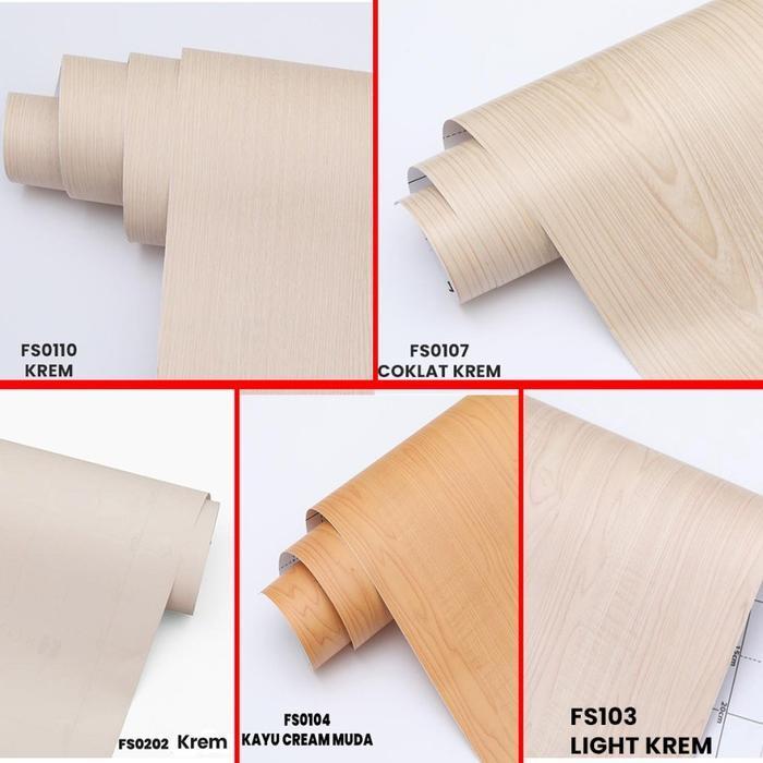 Pelapis Kayu Triplek - Pelapis Meja Lemari - Decosheet Stiker Per Roll