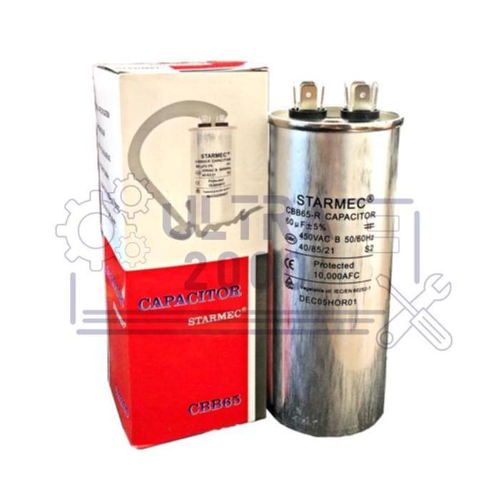 CAPASITOR AC 60 UF CAPASITOR AC BRAND : STARMEC 60 UF READY STOCK