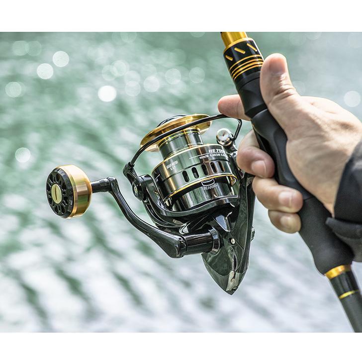 HOT SALE SHIMANO HE REEL PANCING TARIKAN REEL SPINNING GEAR 5.2: 1 GAGANG SPUL LOGAM 13BB RILL GULUN