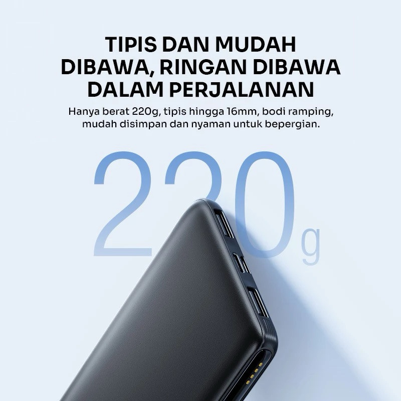 Robot Rt180S Rt12 Powerbank 10000Mah Original