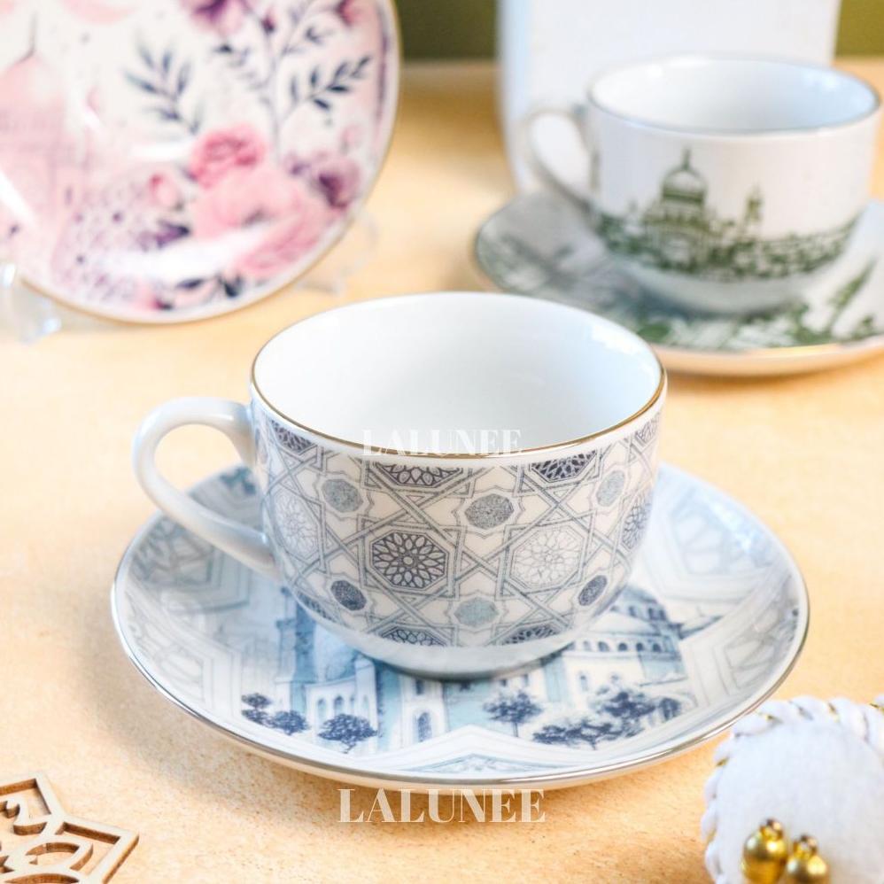 Unik Parcel Lebaran Murah Isi Cangkir Set Dan Kue Kering Kurma - Hampers Ramadhan Paket Idul Fitri U