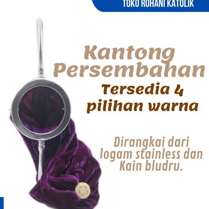 KANTONG PERSEMBAHAN KOLEKTE GEREJA (BESI) / TEMPAT PERSEMBAHAN GERJA