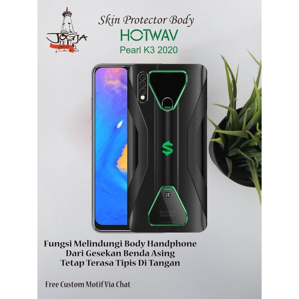 Promo 2Pcs Garskin Hp Hotwav Pearl K3 2020 Motif Shark - Free Custom Via Chat Garskin Case Stiker Pr