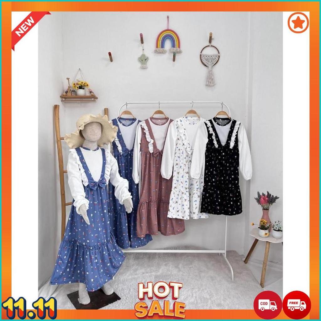 Gamis Anak Lunox Smlxl Baby.Cloth Untuk Umur 3-14 Tahun Baju Muslim  Panjang  Remaja  Tanggung  Wani