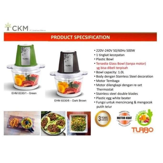 Turbo Fiore Quick Chopper Ehm 8330 Ehm8330