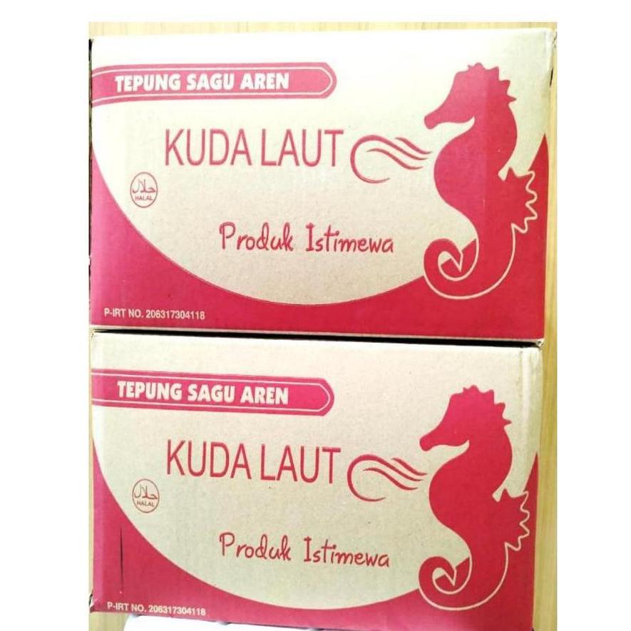 TEPUNG SAGU AREN SUPER CAP KUDA LAUT 20 @500G / DUS