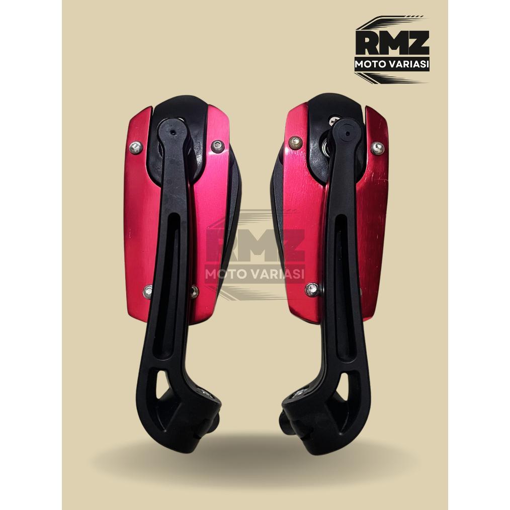 CUCI GUDANG Spion Alevo Koso Lipat Tanduk - Spion Lipat Spion Racing Variasi Universal Model Keren A