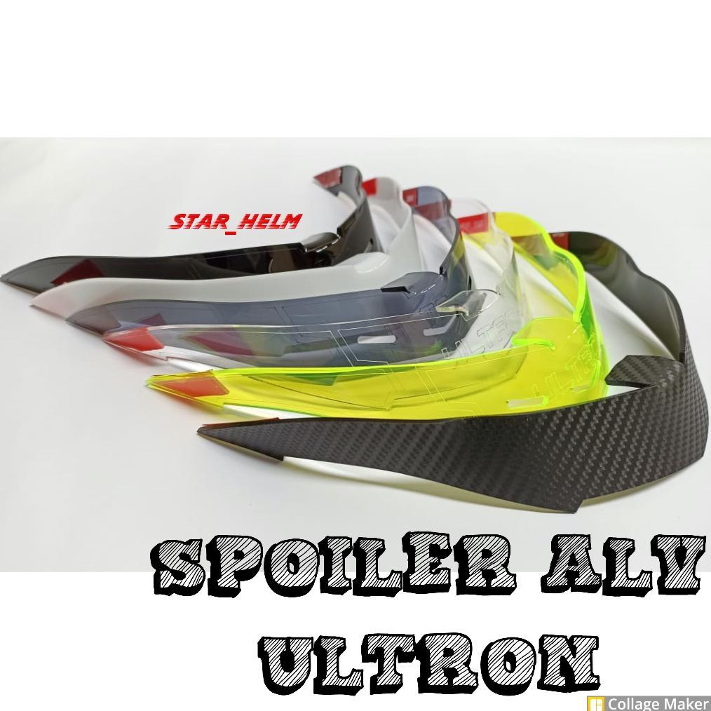 CUCI GUDANG SPOILER HELM ALV ULTRON ALL SERIES | SPOILER HELM NFJ ULTRON ALL SERIES | SPOILER HELM H