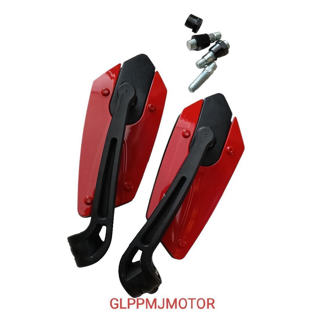 HOT PRODUCT Spion Alevo Kaca Spion Arevo Koso Lipat MERAH Universal Untuk Semua Motor Beat Vario Mio