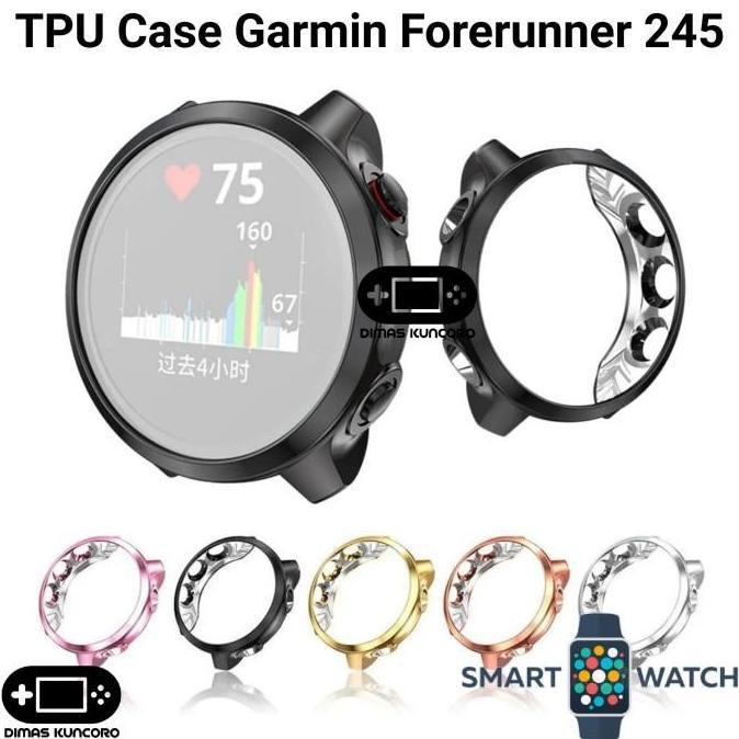 TERLARIS TPU CASE GARMIN FORERUNNER 245 SILICONE SILICON CASING MUSIC FR FR245