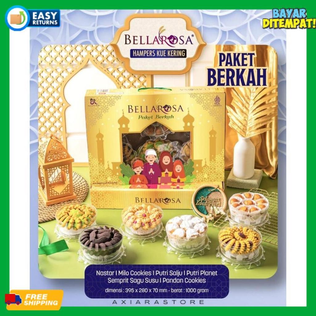 Berkualitas Paket Berkah Bellarosa Paket Kue Lebaran Murah Bellarosa - Paket Makanan Lebaran