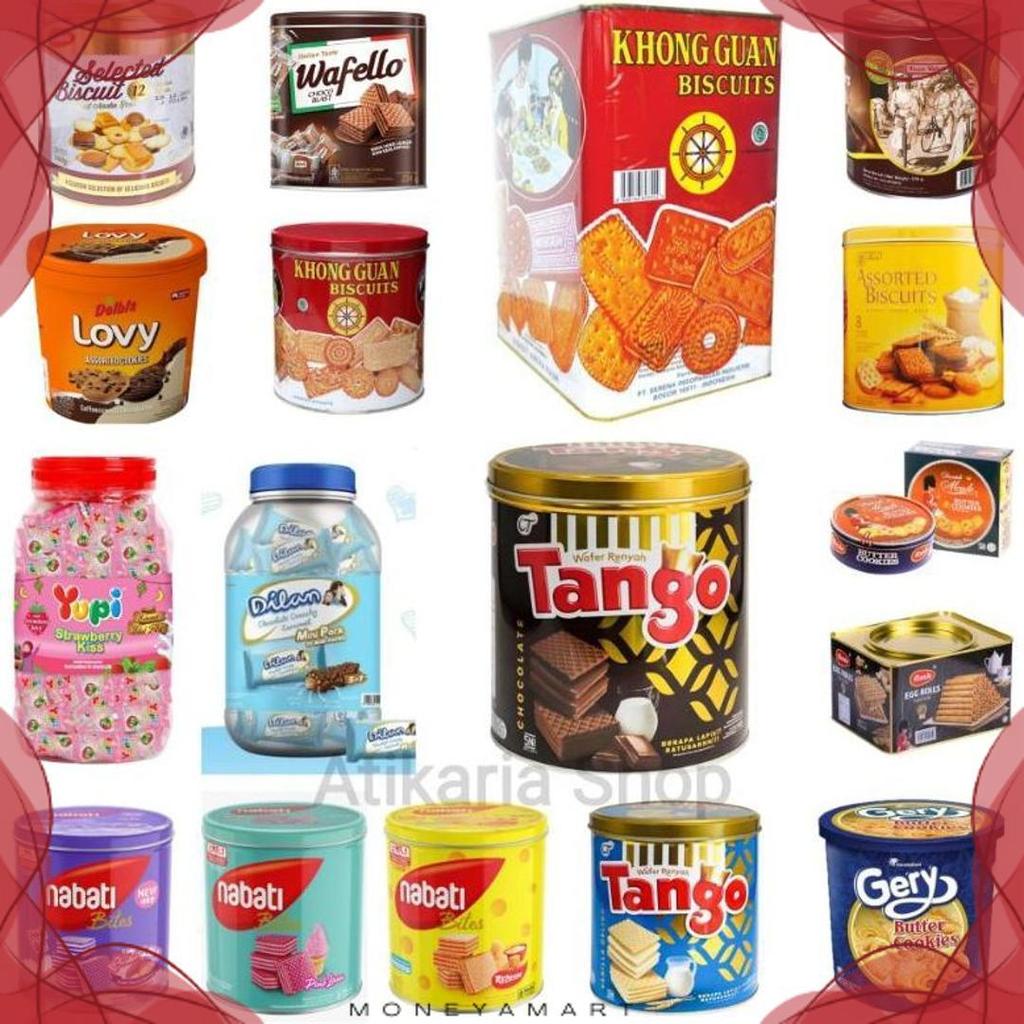 High Quality Aneka Biskuit Jajan Lebaran Kaleng Murah Part 1