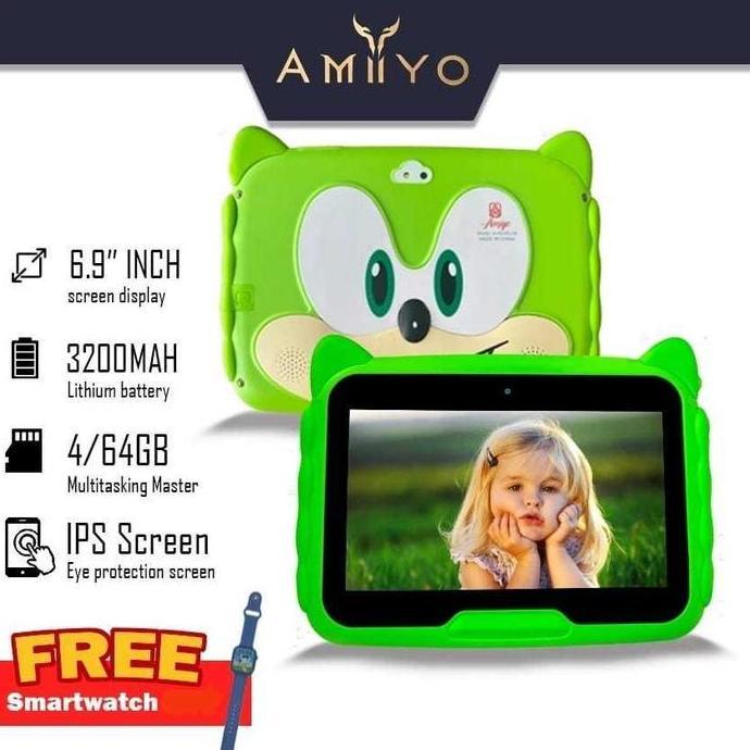 Amiyo TAB STUDY KIDS A10 Plus Tablet Anak Tablet Sonic IPS Screen