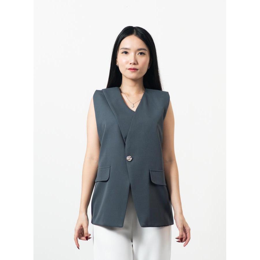 Severli Emmy Vest Severli Emmy Vest Top Wanita Blazer Terbaru Rompi