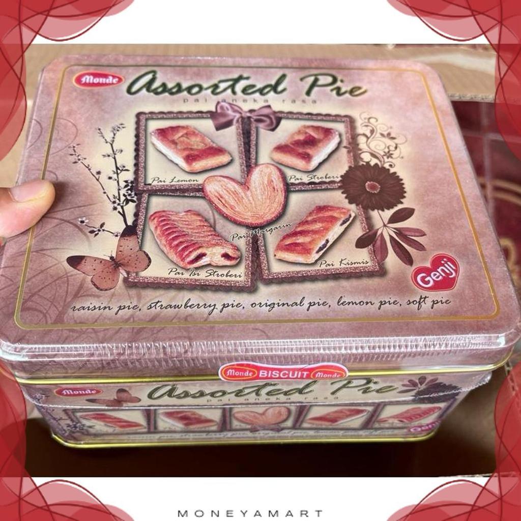 Exclusive Agen Distributor Makanan Ringan Hampers Lebaran Snack Biskuit Monde Assorted Pie Genji Pai