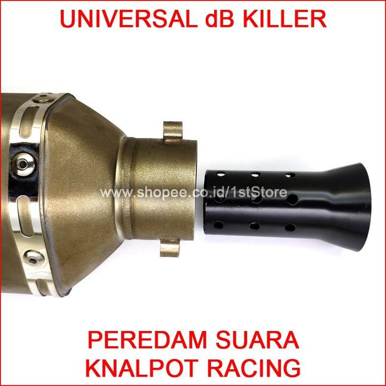 TERBARU UNIVERSAL DB KILLER PEREDAM SUARA KNALPOT RACING INLET 50-51MM WRX R9 DBS CLD AKRAPOVIC SC Y